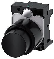 3SU1200-0FB10-0AA0-ZY19 АКТУАТОР КНОПКИ С ВЫСОКИМ ФРОНТАЛЬНЫМ КОЛЬЦОМ (12MM), 22MM, КРУГЛ., ПЛАСТИК, КНОПКА ЧЁРНАЯ ВЫСТУПАЮЩАЯ, БЕЗ ФИКСАЦИИ, С ДЕРЖАТЕЛЕМ, С ГРАВИРОВКОЙ ЛАЗЕРОМ, КАСТОМИЗИРОВАННЫЕ НАДПИСИ ИЛИ ГРАФИЧЕСКИЕ СИМВОЛЫ В СООТВЕТСТВИИ С ВЫБОРОМ В