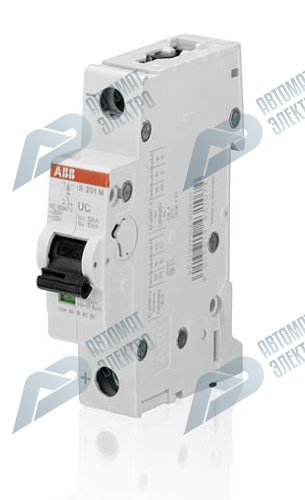 ABB Выключатель автоматический 1-полюсной S201M C1,6UC