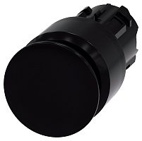 3SU1000-1AA10-0AA0 АКТУАТОР ГРИБОВИДНОЙ КНОПКИ, 22MM, КРУГЛ., ПЛАСТИК, КНОПКА ЧЁРНАЯ, 30MM, С ФИКСАЦИЕЙ, ДЕБЛОКИРОВКА ВЫТЯГИВАНИЕМ