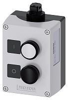 3SU1802-0AC10-4HB1 ПОСТ УПРАВЛЕНИЯ ДЛЯ ПОДКЛЮЧЕНИЯ К AS-INTERFACE, 22MM, С КРУГЛЫМИ ВЫРЕЗАМИ, МАТЕРИАЛ КОРПУСА - ПЛАСТИК, КРЫШКА КОРПУСА - СЕРАЯ, 2 КОМАНДНЫХ ТОЧКИ, ПЛАСТИК, КРЫШКА КОРПУСА С МЕСТАМИ ДЛЯ НАКЛЕИВАНИЯ МАРКИРОВОЧНЫХ ТАБЛИЧЕК, B=КНОПКА БЕЛАЯ,