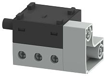 3RK1903-2AC10 SIMATIC DP, ET 200S, M65-PE/N-S: ОПЦИОНАЛЬНЫЙ МОДУЛЬ ШИРИНОЙ 65 ММ ДЛЯ УСТАНОВКИ НА ТЕРМИНАЛЬНЫЕ МОДУЛИ TM-DS65S31-01 S И TM-RS130S31-01 S, СО СКВОЗНЫМ УЧАСТКОМ ШИНЫ НЕЙТРАЛЬНОГО ПРОВОДА (N) ИЛИ ЗАЩИТНОГО ЗАЗЕМЛЕНИЯ (PE), C КЛЕММАМИ ДЛЯ ПОДК