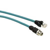 SE Соединительный Кабель Ethernet 3 м, RJ45, M12, IP67 (TCSECL1M3M3S2)