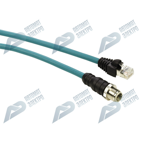 SE Соединительный Кабель Ethernet 3 м, RJ45, M12, IP67 (TCSECL1M3M3S2)