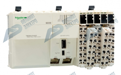 SE M258 Ethernet/посл. интер/42вх/вых