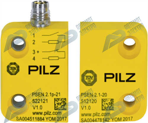 PSEN 2.1p-21/PSEN 2.1-20 /8mm/LED/1unit