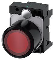 3SU1201-0EB20-0AA0-ZY12 АКТУАТОР КНОПКИ С ВЫСОКИМ ФРОНТАЛЬНЫМ КОЛЬЦОМ (12MM), 22MM, КРУГЛ., ПЛАСТИК, КНОПКА ПЛОСКАЯ КРАСНАЯ С ВОЗМОЖНОСТЬЮ ПОДСВЕТКИ, БЕЗ ФИКСАЦИИ, С ДЕРЖАТЕЛЕМ, С ГРАВИРОВКОЙ ЛАЗЕРОМ, НИЖНИЙ РЕГИСТР