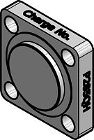 Запасная часть, ICFB 20, Глухая верхняя крышка 027L1259