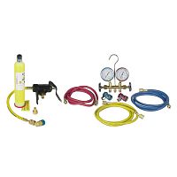 Коллектор R134A/R12 и комбинированный комплект УФ-излучения (48134B-DYEKIT)