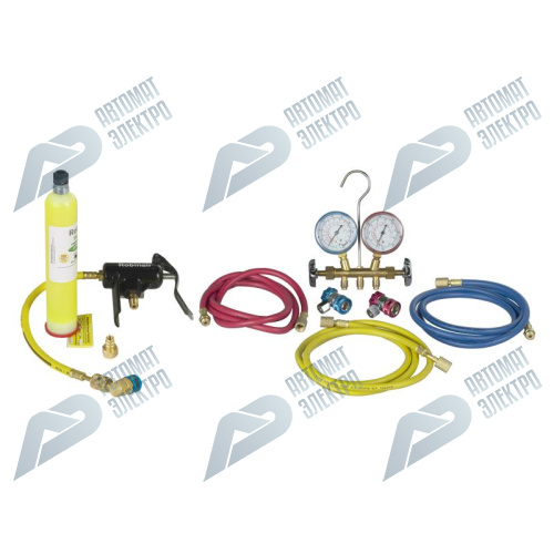 Коллектор R134A/R12 и комбинированный комплект УФ-излучения (48134B-DYEKIT)
