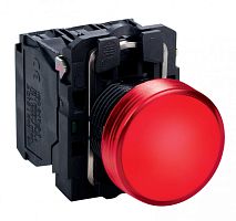 SE XB5 Лампа сигнальная красная светодиодная 24В