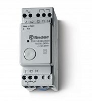 Finder Модульное электронные шаговое/моностабильное реле; 1NO 16A; питание 24В АC/DC; ширина 35мм; степень защиты IP20