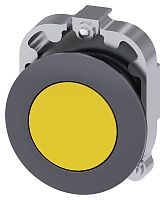 3SU1060-0JA30-0AA0-ZY19 АКТУАТОР КНОПКИ, 30MM, КРУГЛ., МЕТАЛЛ МАТОВЫЙ, КНОПКА ЖЁЛТАЯ, ПЛОСКОЕ ФРОНТАЛЬНОЕ КОЛЬЦО, С ФИКСАЦИЕЙ, ДЕБЛОКИРОВКА НАЖАТИЕМ, С МАРКИРОВКОЙ ЛАЗЕРОМ, КАСТОМИЗИРОВАННАЯ МАРКИРОВКА ИЛИ ГРАФИЧЕСКИЕ СИМВОЛЫ В СООТВЕТСТВИИ С ВЫБОРОМ В КО