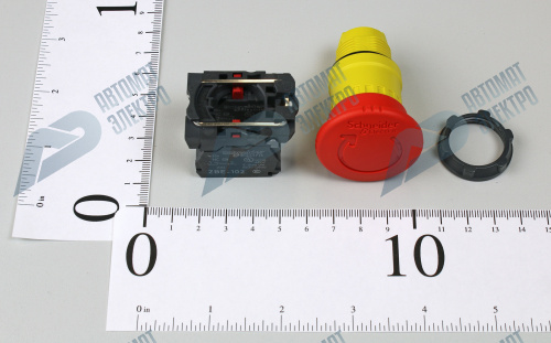 Красная КНОПКА аварийной остановки 181B2825 Красная КНОПКА аварийной остановки 181B2825