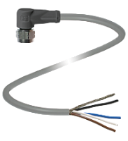 Соединительный кабель Pepperl Fuchs V1-WV4A-25M-PUR-ABG0