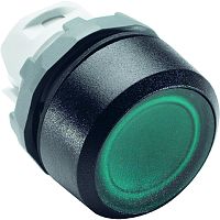 ABB MP Кнопка MP1-11G зеленая (только корпус) с подсветкой без фиксации