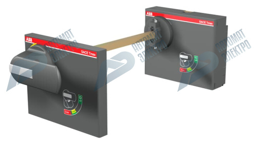 ABB Рукоятка поворотная аварийная на дверь для выключателя стационарного/выкатного исполнения RHE_EM XT7 F/W