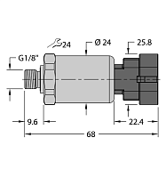 Датчик давления TURCK PT600R-2113-I2-AMPS1.5