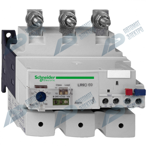 SE Contactors D Thermal relay D Тепловое реле перегрузки 150А для D115 и D150 Class 10 или 20 фото 3