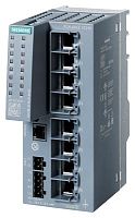 6GK5208-0BA00-2AC2 SCALANCE XC208 MANAGEABLE LAYER 2 IE-SWITCH; 8X 10/100 MBIT/S RJ45 PORTS; 1X CONSOLE PORT; DIAGNOSITICS-LED; REDUNDANT POWER SUPPLY; TEMP RANGE -40°C UP TO +70°C; MOUNTING WALL/ DINRAIL, S7 DINRAIL C-PLUG SLOT; REDUNDANCY FUNCTIONS; OFF