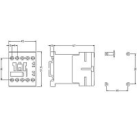3RH1140-1BB40 ВСПОМОГАТЕЛЬНЫЙ КОНТАКТОР, 4НО, DC 24 V, ВИНТОВЫЕ КЛЕММЫ, ТИПОРАЗМЕР S00