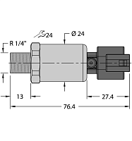 Датчик давления TURCK PT600R-2110-I2-DT043P