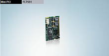 Beckhoff. Интерфейсная плата SERCOS Master PC, 1 канал, интерфейс мini-PCI, с 128 КБ NOVRAM, включая плату подключения с 2 оптоволоконными встроенными разъёмами - FC7551-0002 Beckhoff
