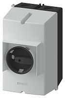 3RV1923-1DA01 ЛИТОЙ АЛЮМИНИЕВЫЙ КОРПУС IP65, ШИРИНА УСТАНОВКИ : 72MM, С PE-КЛЕММА, ДЛЯ АВТОМАТИЧЕСКОГО ВЫКЛЮЧАТЕЛЯ, ТИПОРАЗМЕР S0