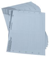 6ES7592-2AX00-0AA0 SIMATIC S7-1500, МАРКИРОВОЧНЫЕ ЛИСТЫ ДЛЯ МОДУЛЕЙ S7-1500 ШИРИНОЙ 35 ММ, ЦВЕТ: АЛЮМИНИЕВО-СЕРЫЙ, МАТЕРИАЛ: МЕМБРАНА, ПЕРФОРИРОВАНЫ, ДЛЯ ПРИМЕНЕНИЯ СО СТАНДАРТНЫМИ ЛАЗЕРНЫМИ ПРИНТЕРАМИ, 10 ЛИСТОВ ПО 10 МЕТОК КАЖДЫЙ В УПАКОВКЕ - ДОСТАТОЧНО