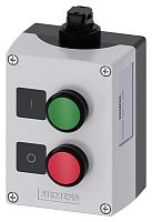 3SU1802-0AB10-4HB1 ПОСТ УПРАВЛЕНИЯ ДЛЯ ПОДКЛЮЧЕНИЯ К AS-INTERFACE, 22MM, С КРУГЛЫМИ ВЫРЕЗАМИ, МАТЕРИАЛ КОРПУСА - ПЛАСТИК, КРЫШКА КОРПУСА - СЕРАЯ, 2 КОМАНДНЫХ ТОЧКИ, ПЛАСТИК, КРЫШКА КОРПУСА С МЕСТАМИ ДЛЯ НАКЛЕИВАНИЯ МАРКИРОВОЧНЫХ ТАБЛИЧЕК, B=КНОПКА ЗЕЛЁНАЯ
